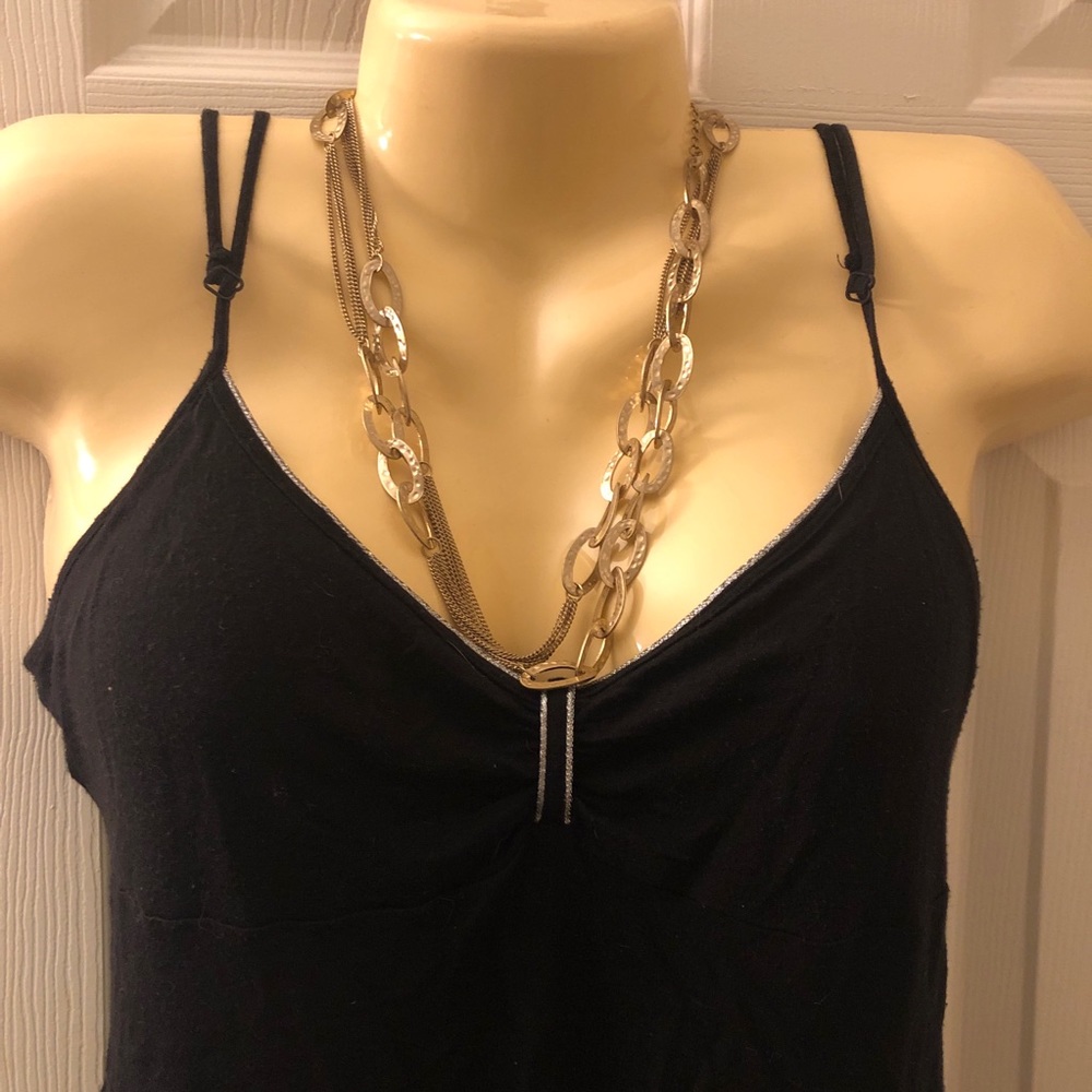 🔥2/$30🔥 NWT Unique Gold Multi-Chain Necklace